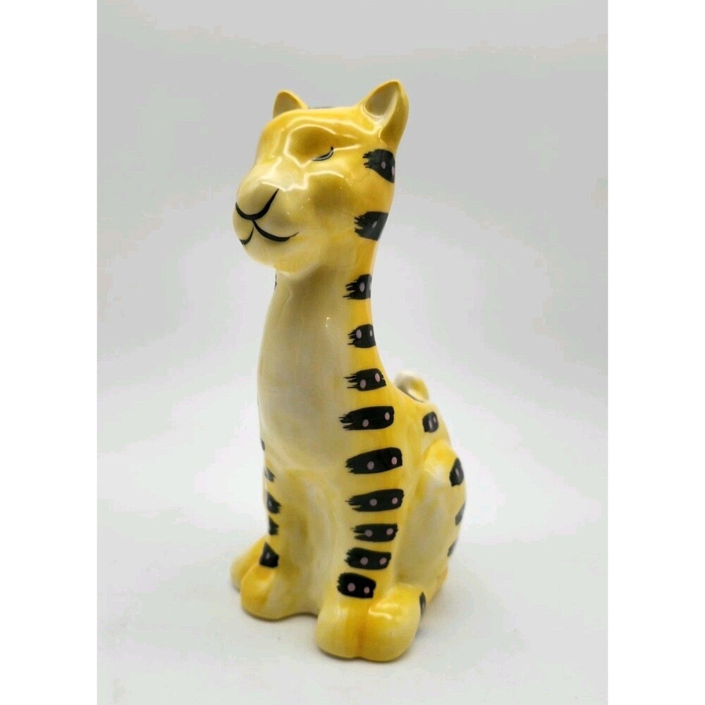 Urban Outfitters Ceramic Cheetah Planter Figurine